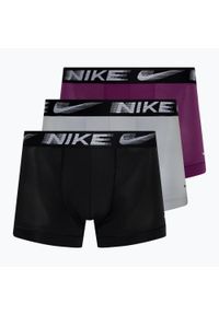 Bokserki męskie Nike Dri-Fit Essential Micro Trunk 3 pary. Kolor: wielokolorowy. Technologia: Dri-Fit (Nike)