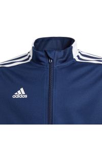 Adidas - Bluza piłkarska dla dzieci adidas Tiro 21 Track. Kolor: niebieski. Sport: piłka nożna