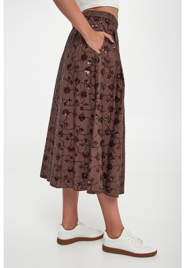 Weekend Max Mara - Spódnica midi z cekinami Tempra WEEKEND MAX MARA