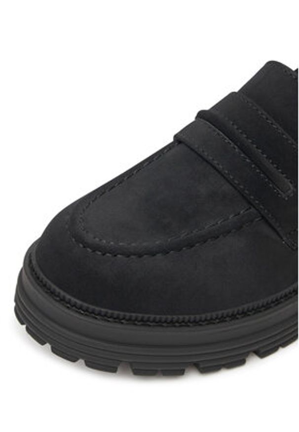 Jenny - JENNY Loafersy MOLLIE WS6211-07 Czarny. Kolor: czarny. Materiał: materiał, syntetyk
