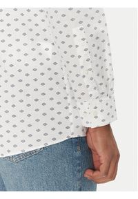 Hugo - HUGO Koszula Valerio 50539802 Biały Modern Fit. Kolor: biały. Materiał: bawełna #4