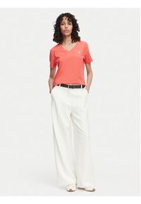Beverly Hills Polo Club T-Shirt P-SS26W-TS516518 Koralowy Regular Fit. Typ kołnierza: polo. Kolor: pomarańczowy. Materiał: bawełna #2