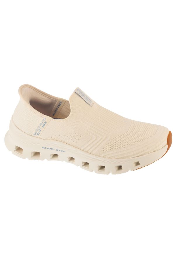 skechers - Buty sportowe Sneakersy damskie, Slip-Ins: Glide-Step Pro - Everyday Citizen. Kolor: beżowy. Sport: turystyka piesza
