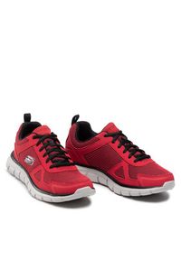 skechers - Skechers Buty Bucolo 52630/RDBK Czerwony. Kolor: czerwony. Materiał: materiał