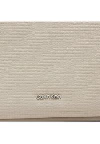 Calvin Klein Jeans Torebka Ck Refine Small Tote Braid K60K612337 Szary. Kolor: szary. Materiał: skórzane #4