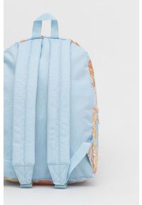 Roxy Plecak damski mały wzorzysty. Kolor: niebieski. Materiał: poliester #5