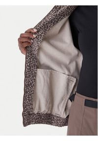 Adidas - adidas Kurtka jeansowa Firebird Aop KD2815 Brązowy Oversize. Kolor: brązowy. Materiał: bawełna #4