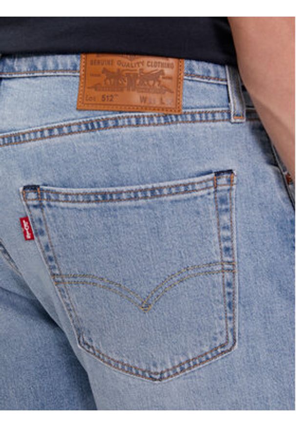 Levi's® Jeansy 512™ 28833-1258 Niebieski Slim Taper Fit. Kolor: niebieski