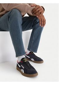 Reebok Sneakersy EO-CLUB C GROUNDS UK 100256208 Czarny. Kolor: czarny. Materiał: skóra, zamsz. Model: Reebok Club #9