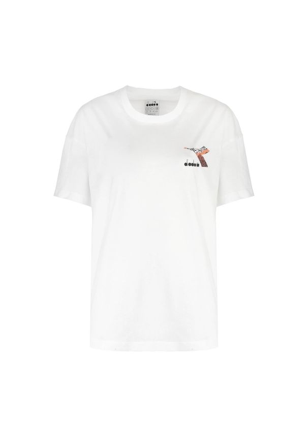 Diadora - Koszulka damska DIADORA L.T-SHIRT SS FLOSS. Kolor: biały