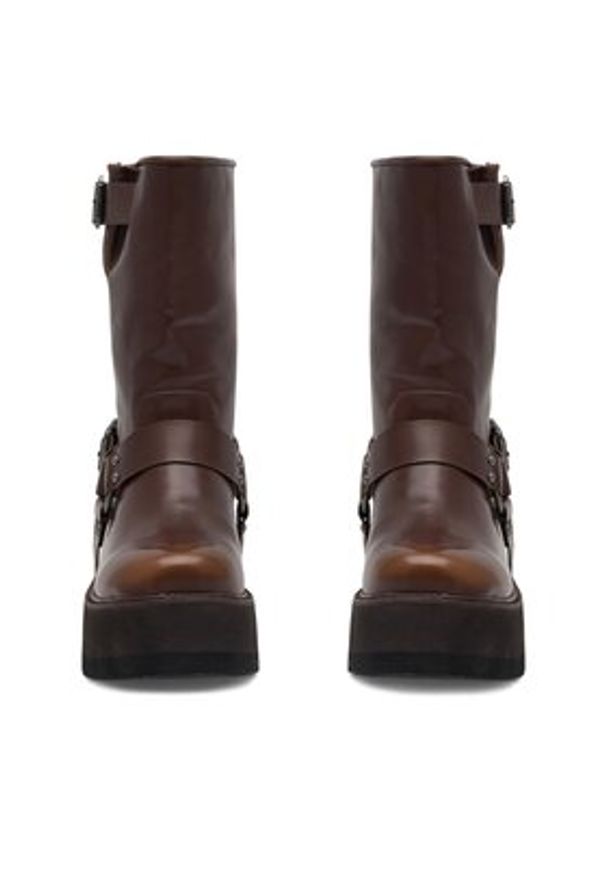 Jenny Fairy Botki WS22236-05 Brązowy. Kolor: brązowy. Materiał: syntetyk