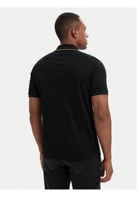 BOSS Polo H-Phillipson 195 50565587 Czarny Slim Fit. Typ kołnierza: polo. Kolor: czarny. Materiał: bawełna #3