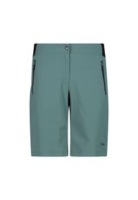 Szorty damskie turystyczne CMP 34T5066. Kolor: zielony. Sport: turystyka piesza #1