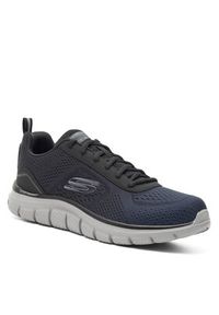skechers - Skechers Sneakersy TRACK RIPKENT 232399 NVBK Granatowy. Kolor: niebieski. Materiał: materiał #7