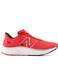 Buty męskie New Balance Fresh Foam Evoz v3 MEVOZRR3 – czerwne. Okazja: na co dzień. Materiał: materiał, syntetyk, guma. Szerokość cholewki: normalna. Sport: fitness, bieganie #1