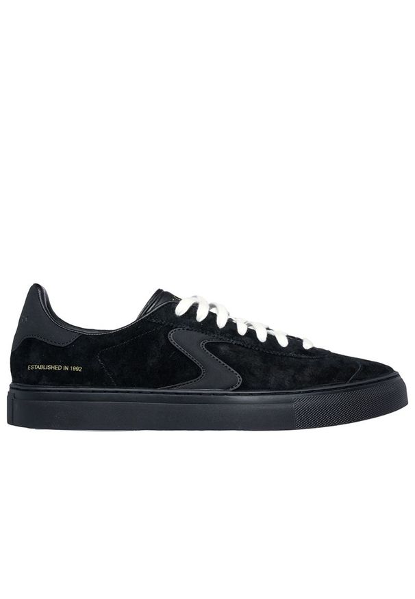 skechers - Buty męskie Skechers Arch Fit Legend - Hamor 254000BLK - czarne. Zapięcie: sznurówki. Kolor: czarny. Materiał: syntetyk, skóra, guma, zamsz. Szerokość cholewki: normalna. Model: Skechers Sport