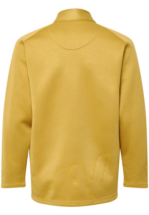 Dziecięca bluza dresowa zapinana na zamek Hummel Cima XK. Kolor: beżowy. Materiał: dresówka