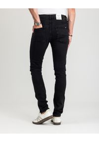 Męskie Spodnie jeansowe Mustang Style Frisco Skinny Denim Black 1018071 4000 940 #5