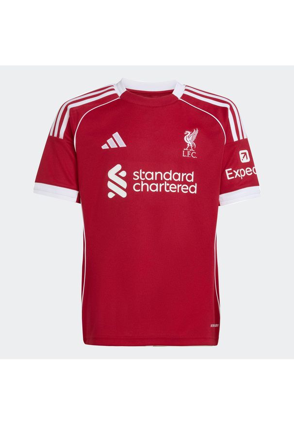 Adidas - Koszulka piłkarska dla dzieci ADIDAS Liverpool FC sezon 25/26 domowa. Sport: piłka nożna