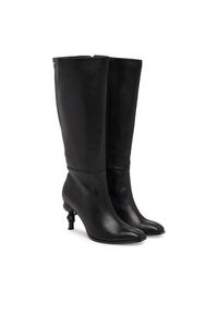 Karl Lagerfeld - KARL LAGERFELD Kozaki KL39175 Czarny. Kolor: czarny. Materiał: skóra #5