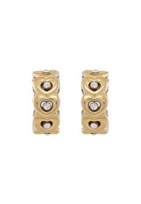 Guess Kolczyki JUBE05 472JW Złoty. Materiał: metalowe. Kolor: złoty