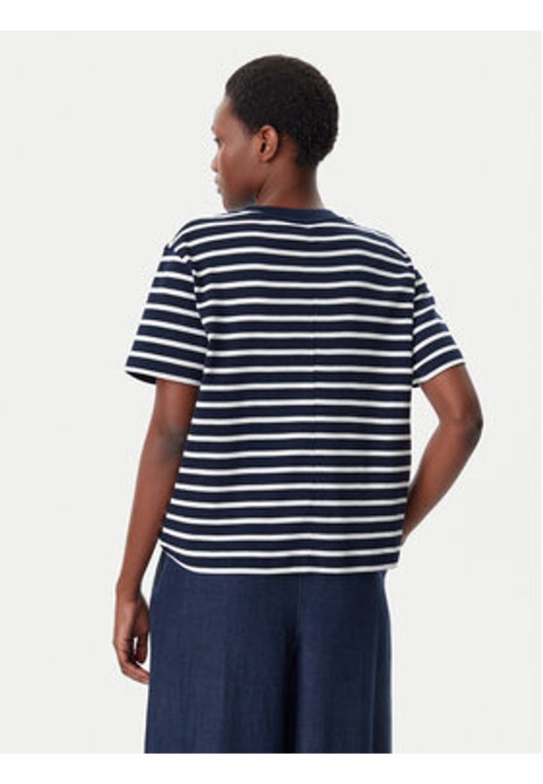 TOMMY HILFIGER - Tommy Hilfiger T-Shirt Modern Cody WW0WW46158 Granatowy Relaxed Fit. Kolor: niebieski. Materiał: bawełna