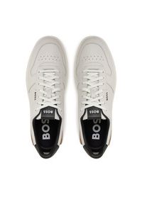 BOSS Sneakersy Clint 50542538 Biały. Kolor: biały. Materiał: skóra #6