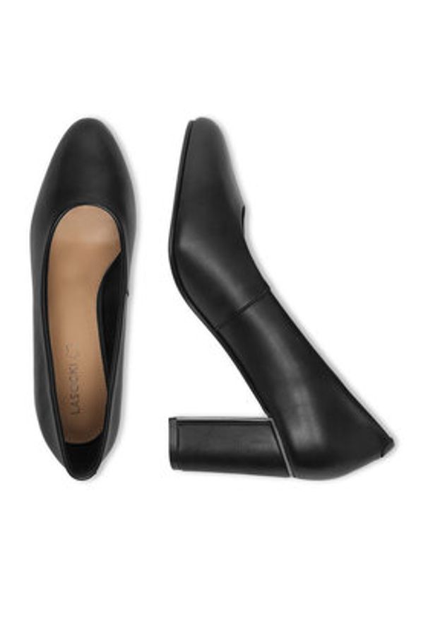 Lasocki Czółenka CEO-WS1055-02 Czarny. Kolor: czarny. Materiał: skóra