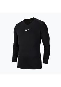 Longsleeve termoaktywny męski Nike Dri-FIT Park First Layer. Kolor: czarny. Długość rękawa: długi rękaw