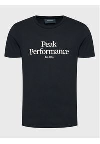 Peak Performance T-Shirt Original G77692120 Czarny Slim Fit. Kolor: czarny. Materiał: bawełna #1