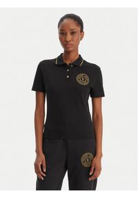 Versace Jeans Couture Polo 80HAGT02 CJ01T Biały Regular Fit. Typ kołnierza: polo. Kolor: biały. Materiał: bawełna #1
