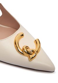 Coccinelle Czółenka C-Me E4 SB3 21 01 01 Biały. Kolor: biały. Materiał: skóra #5