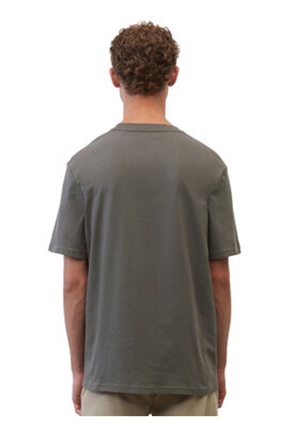 Marc O'Polo T-Shirt B21201251052 Szary Regular Fit. Typ kołnierza: polo. Kolor: szary. Materiał: bawełna