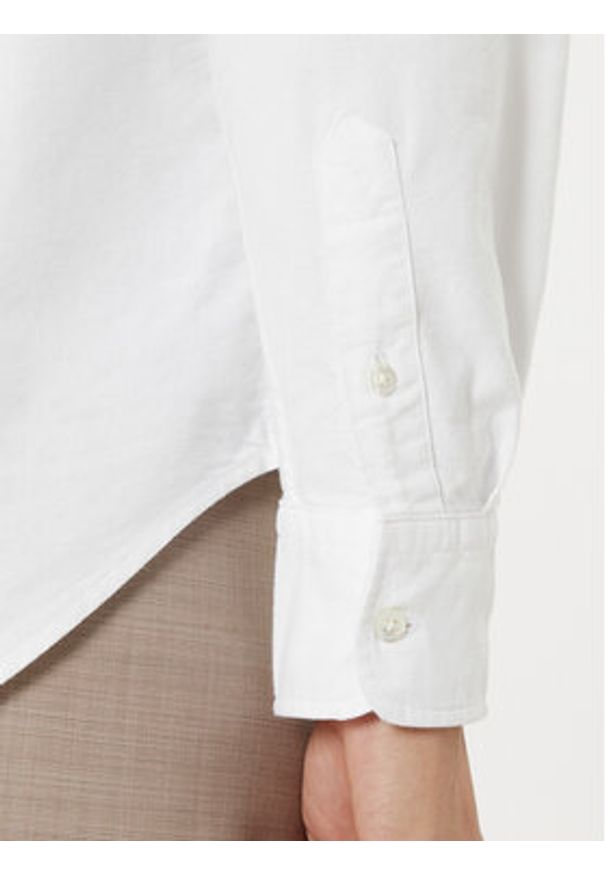 Polo Ralph Lauren Koszula 211970736001 Biały Relaxed Fit. Typ kołnierza: polo. Kolor: biały. Materiał: bawełna