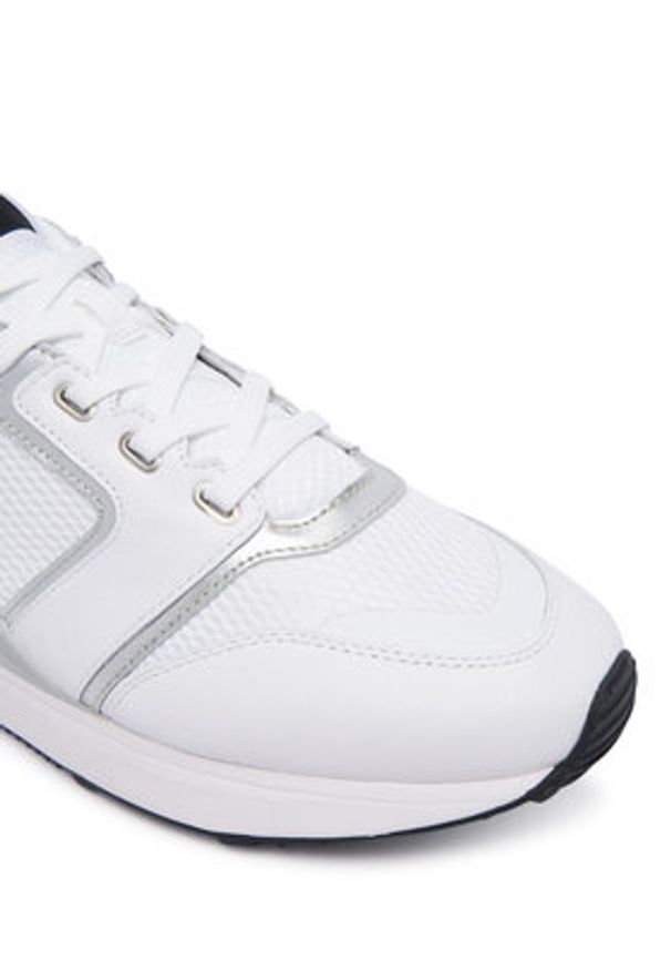 Polo Ralph Lauren Sneakersy 809P13081001 Biały. Kolor: biały. Materiał: skóra