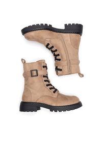 DeeZee Trzewiki WS6111-27 Beżowy. Kolor: beżowy. Materiał: materiał #6