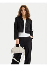 Calvin Klein Torebka Webbing Strap Pocket Bag LV04F3291G Biały. Kolor: biały. Materiał: skórzane #1