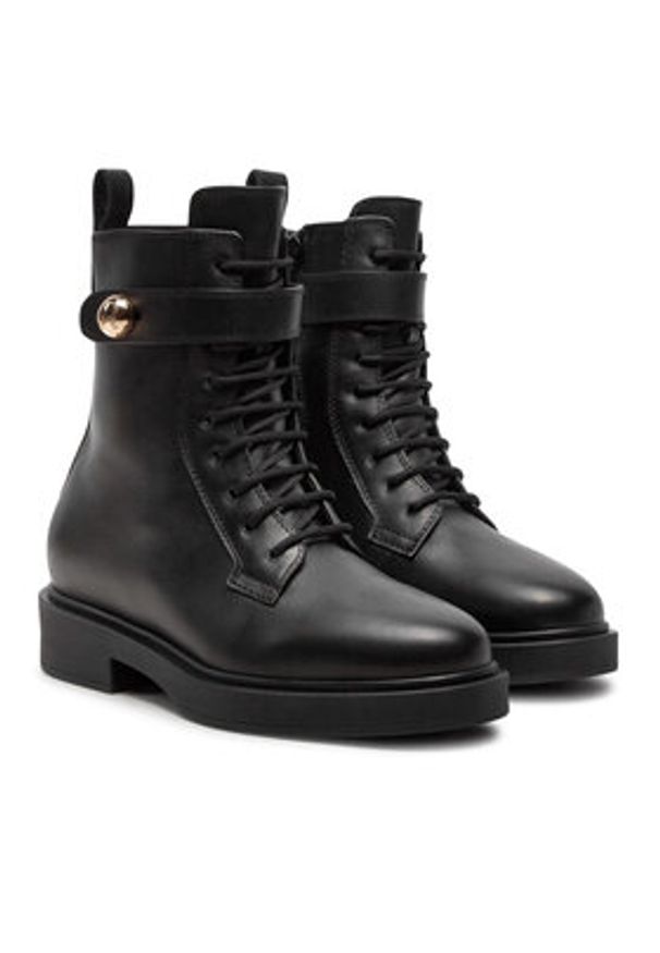 Furla Trzewiki Sfera Army YI46SFE WU0000 O6000 Czarny. Kolor: czarny. Materiał: skóra