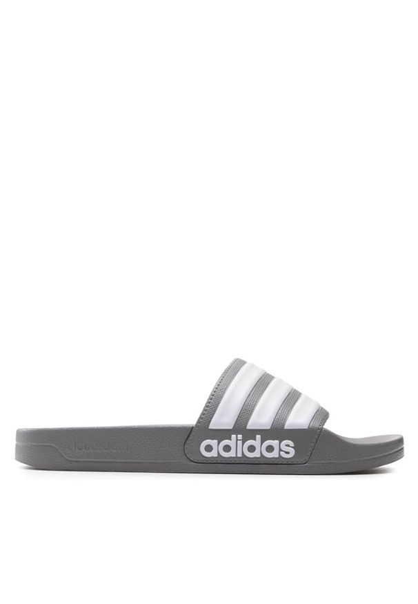 Adidas - adidas Klapki Adilette Shower Slides GY1891 Szary. Kolor: szary. Materiał: syntetyk