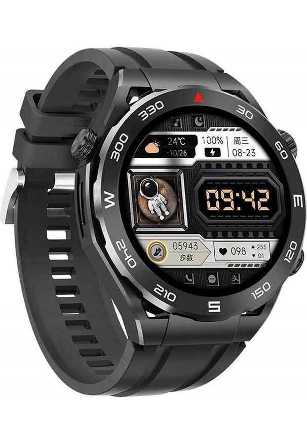 Smartwatch Hoco HOCO smartwatch / inteligentny zegarek Y16 smart sport (możliwość połączeń z zegarka) czarny. Rodzaj zegarka: smartwatch. Kolor: czarny. Styl: sportowy