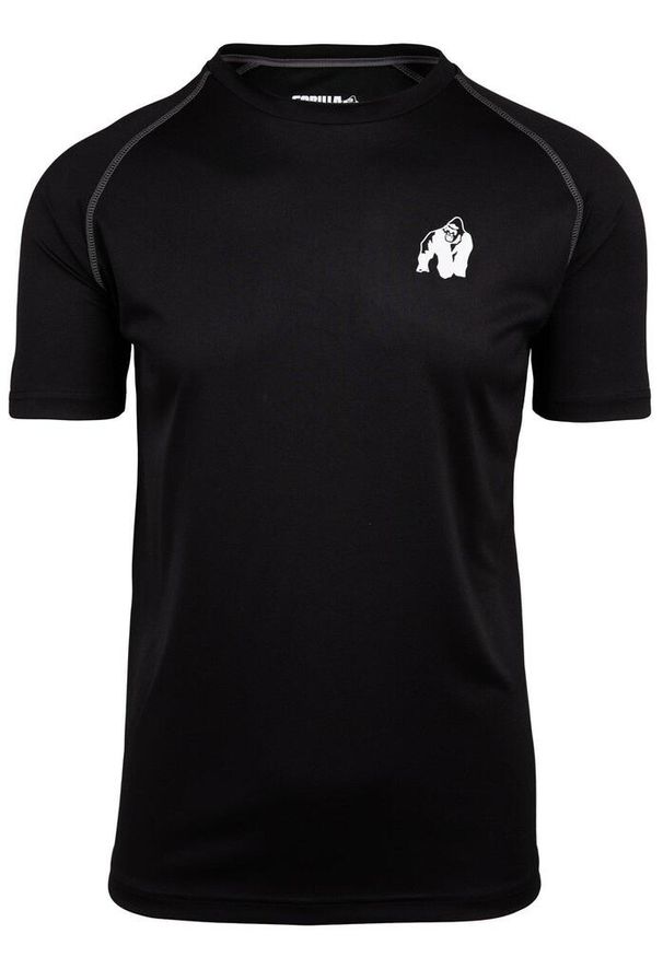 GORILLA WEAR - Performance Koszulka - Czarny. Kolor: czarny. Sport: fitness