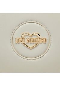 Love Moschino - LOVE MOSCHINO Torebka JC4216PP1ILR0129 Écru. Materiał: skórzane