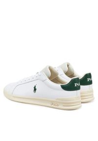 Polo Ralph Lauren Sneakersy Heritage Court II 809960929001 Biały. Kolor: biały. Materiał: skóra #4