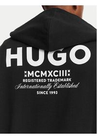 Hugo - HUGO Dres Nazardo 50571220 Czarny Regular Fit. Kolor: czarny. Materiał: bawełna #2