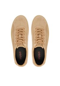 Hugo - HUGO Sneakersy Prodigy 50557727 Beżowy. Kolor: beżowy. Materiał: skóra, zamsz #5