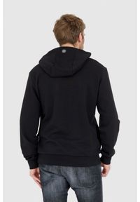 Philipp Plein - PHILIPP PLEIN Czarna bluza męska z kapturem skull, Rozmiar L. Typ kołnierza: kaptur. Kolor: czarny