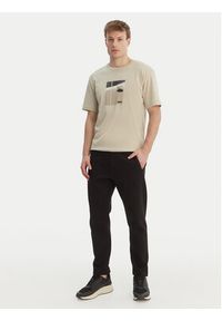 BOSS T-Shirt Join 50554365 Beżowy Regular Fit. Kolor: beżowy. Materiał: bawełna #3