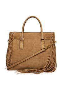 MICHAEL Michael Kors Torebka Hamilton Moderne 30F5ANXS3S Brązowy. Kolor: brązowy. Materiał: skórzane, zamszowe