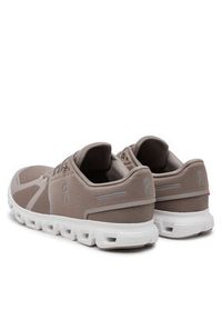 On Sneakersy Cloud 6 3MF10073280 Biały. Kolor: biały. Materiał: materiał #5