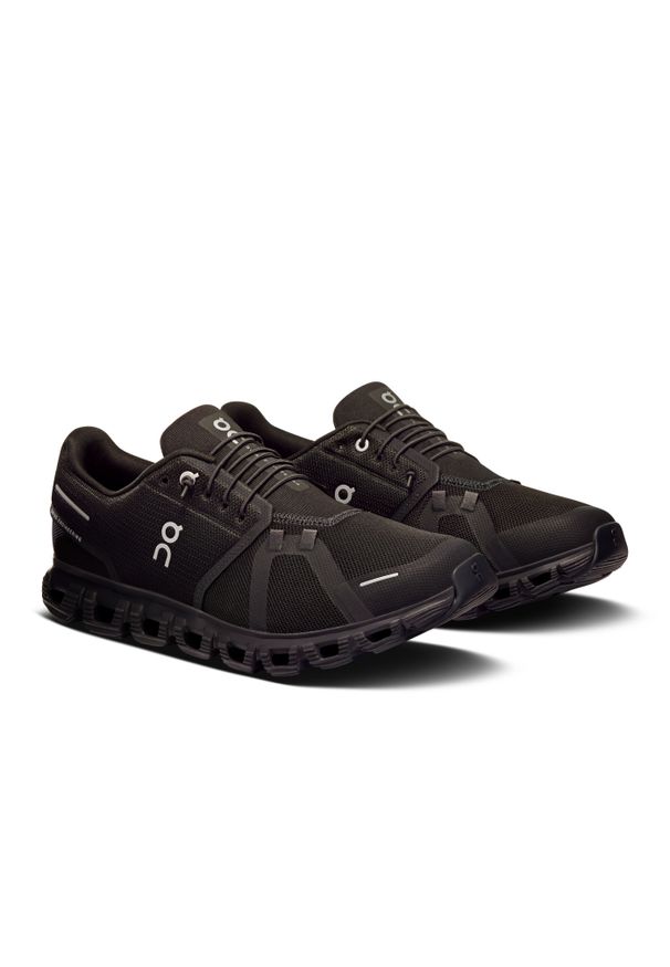 On Cloud 6 M Black | Black Sneakersy męskie. Kolor: czarny